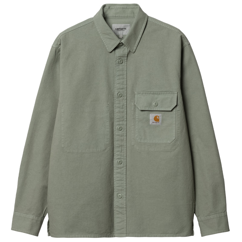 Carhartt WIP Reno Shirt Jacket Yucca Garment Dyed Carhartt WIP Reno Shirt Jacket Yucca Garment Dyed