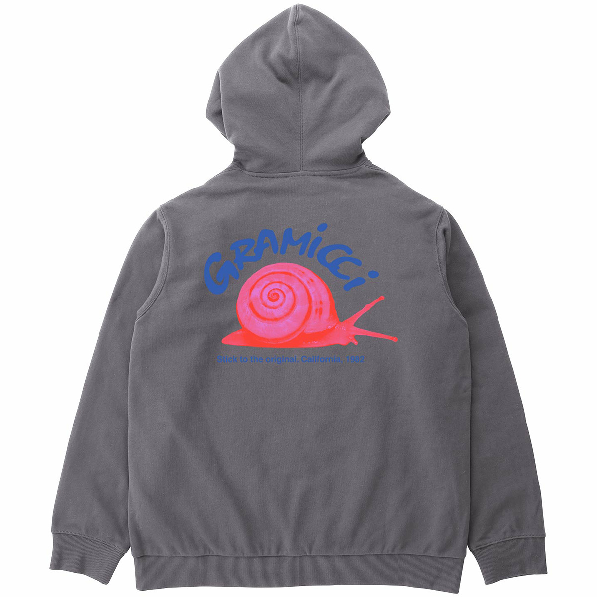 Gramicci Snail Hooded Sweater Charcoal Pigment Gramicci Snail Hooded Sweater Charcoal Pigment
