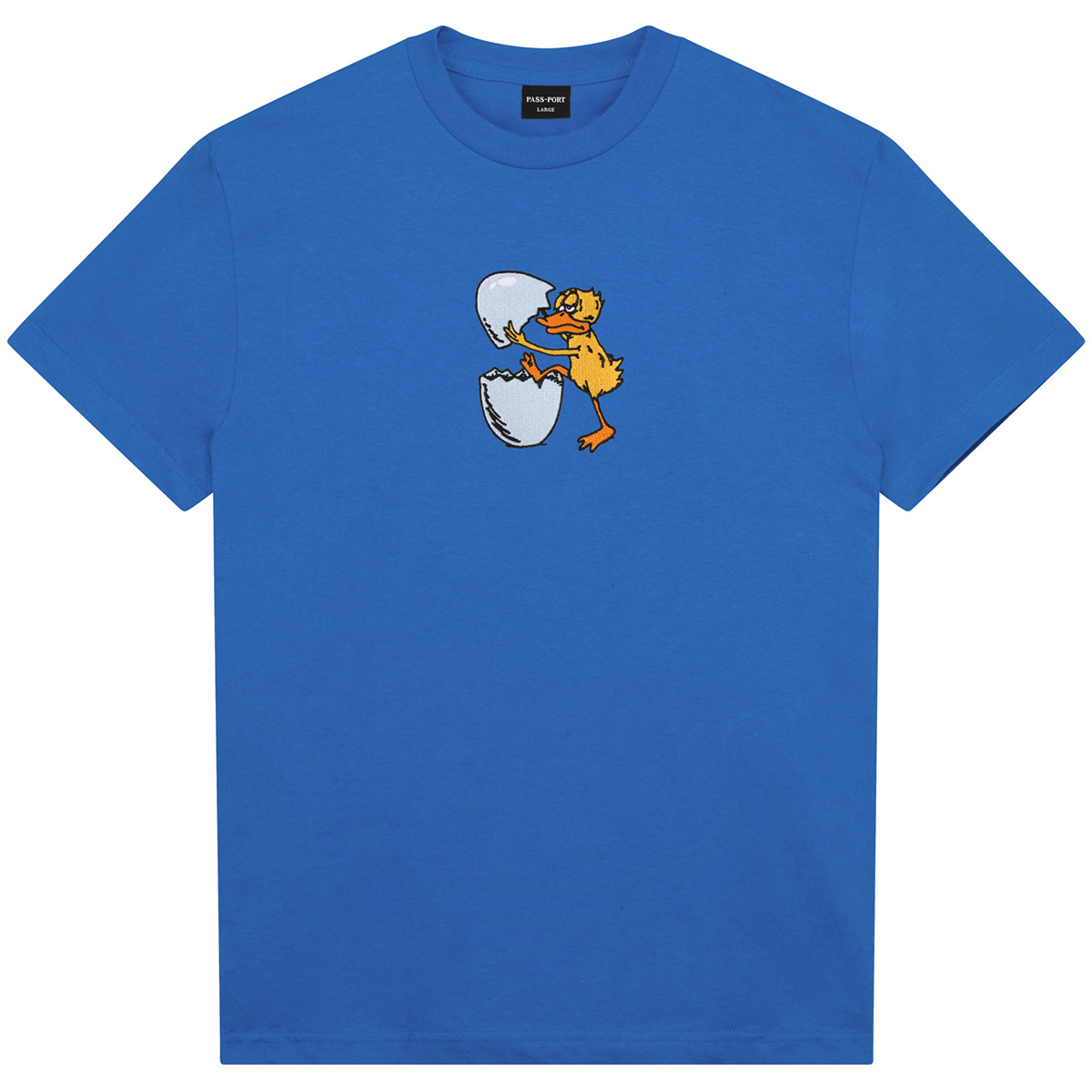 Pass Port Over It T-shirt Royal Blue