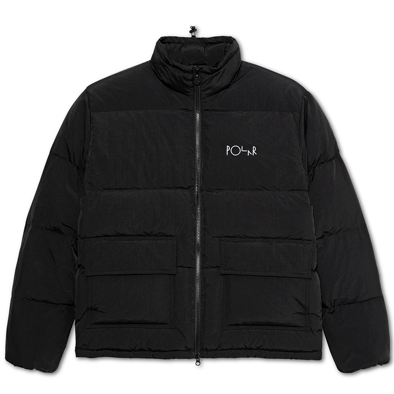 Polar Pocket Puffer Jacket Black