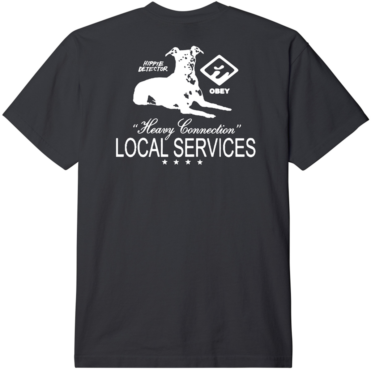 Obey Heavy Connection T-Shirt Vintage Black Obey Heavy Connection T-Shirt Vintage Black