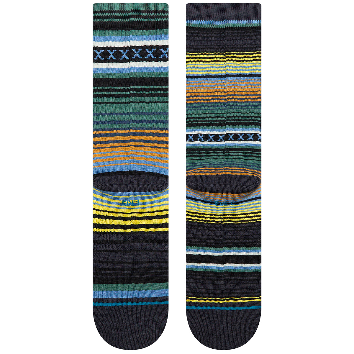 Stance Curren St Crew Socks Deep Teal
