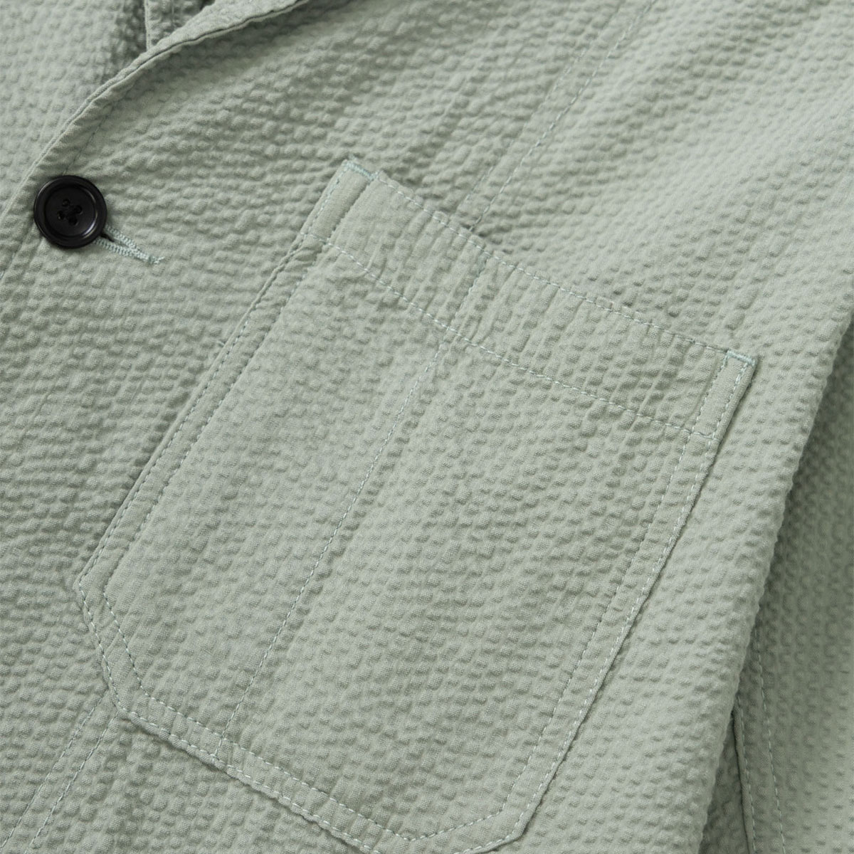 Service Works Seersucker Server Suit Jacket Sage