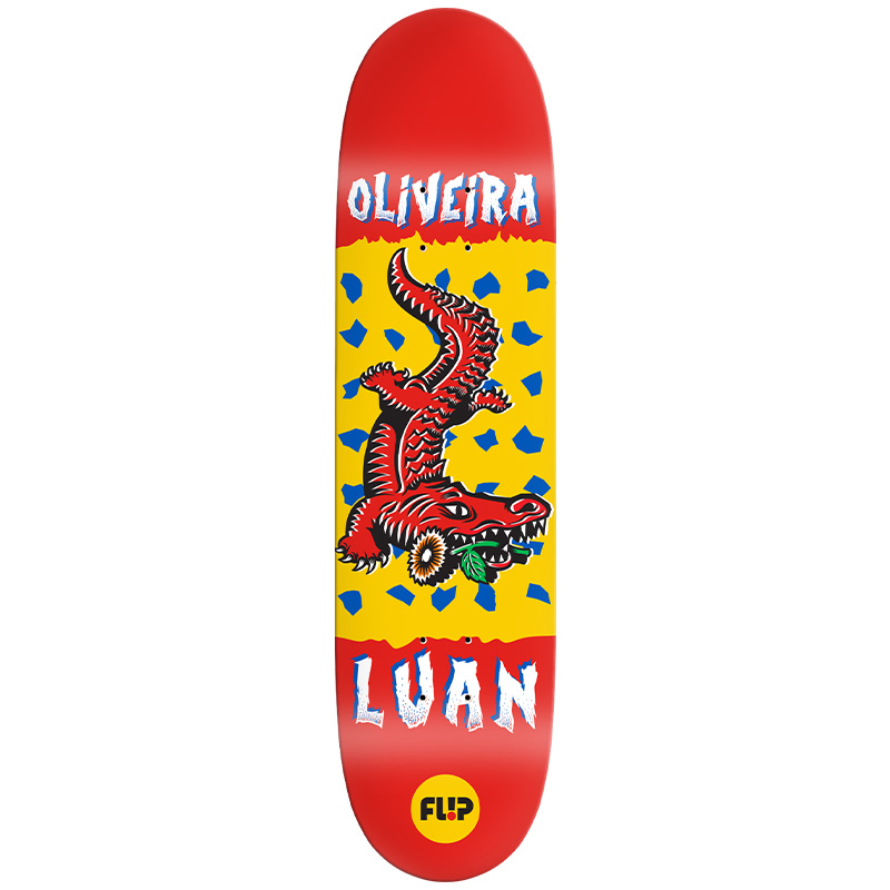 Flip Luan Tin Toys Skateboard Deck 8.13