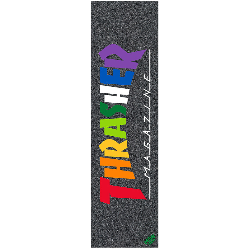 MOB Thrasher Rainbow Griptape Sheet Black/Yellow 9.0 MOB Thrasher Rainbow Griptape Sheet Black/Yellow 9.0