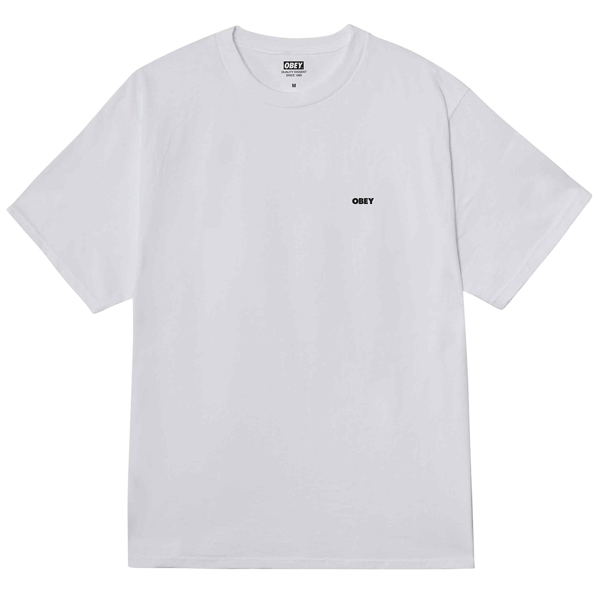 Obey Sound & Resistance Bird T-Shirt White Obey Sound & Resistance Bird T-Shirt White