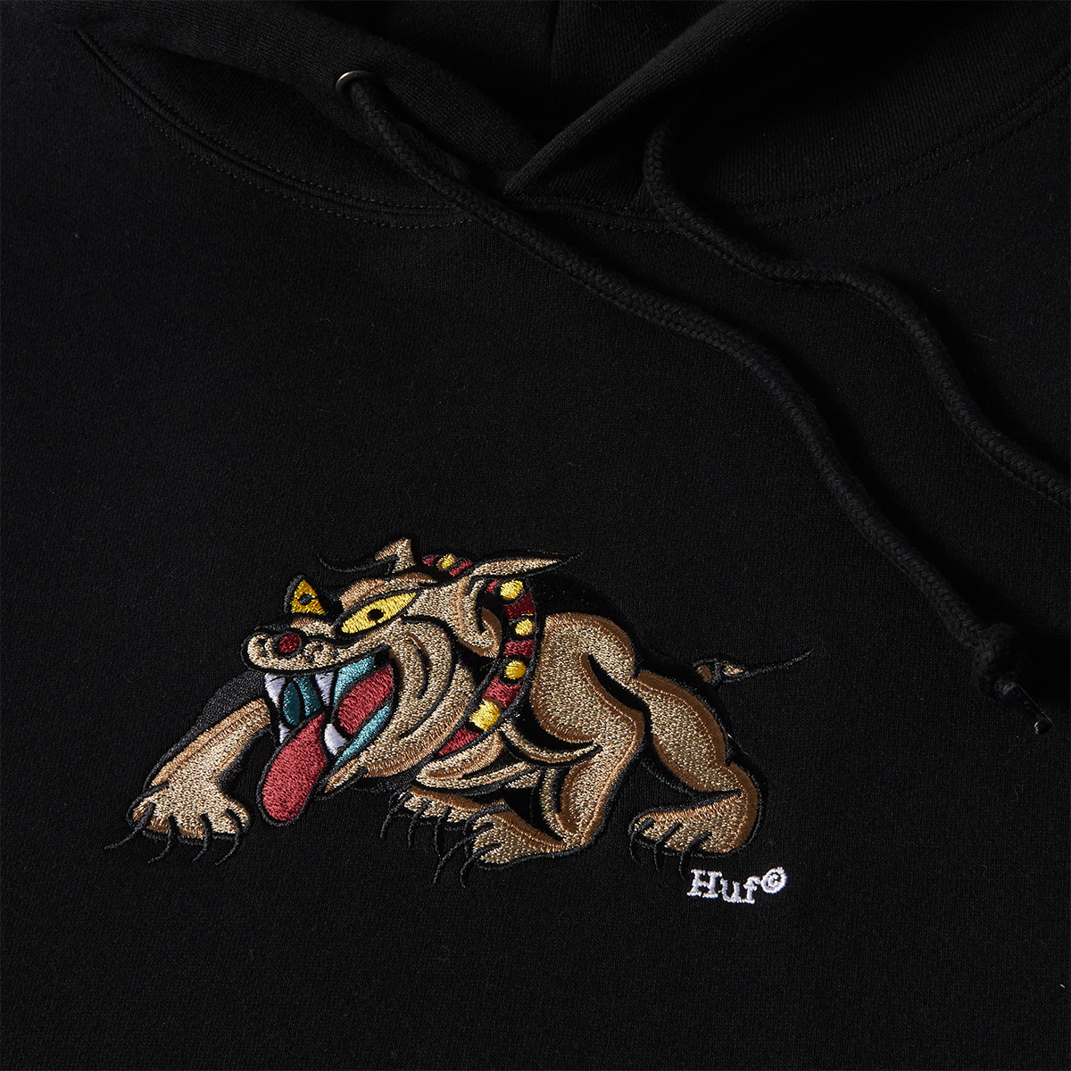 HUF Bledsoe Hooded Sweater Black HUF Bledsoe Hooded Sweater Black