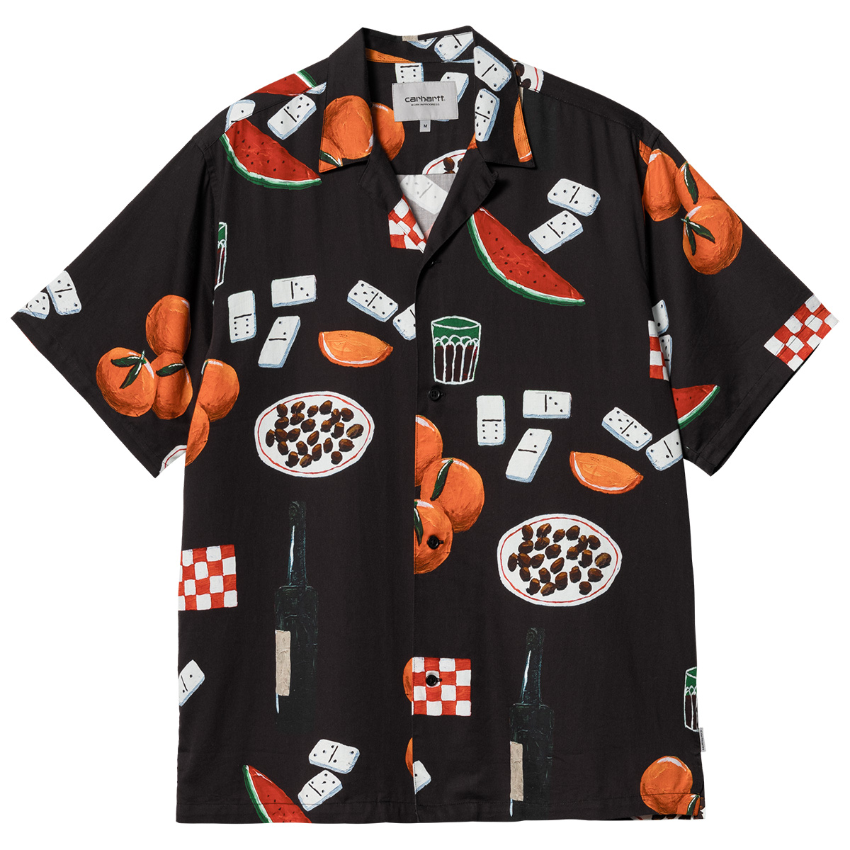 Carhartt WIP Isis Maria Dinner Shirt Black Carhartt WIP Isis Maria Dinner Shirt Black
