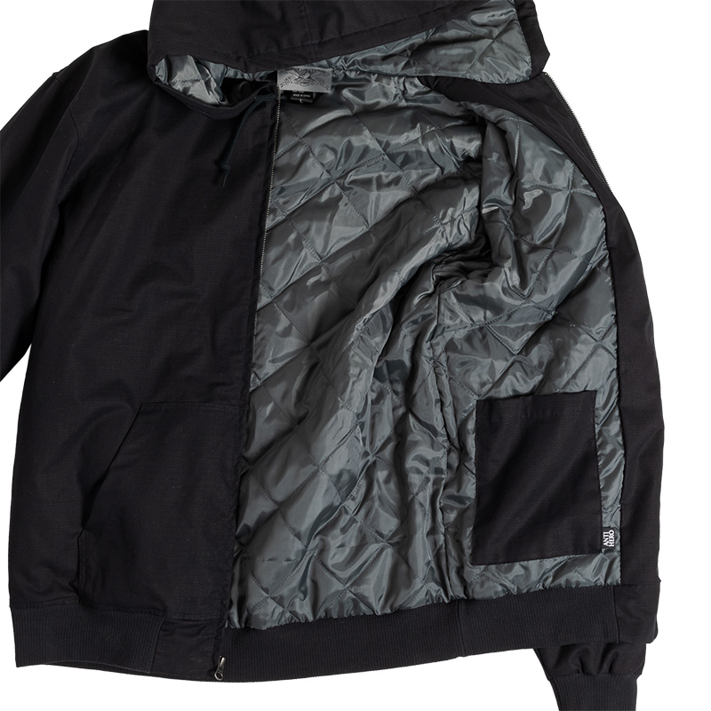 Anti Hero Lil Pigeon Ripstop Hooded Custom Jacket Black M 1129906 M