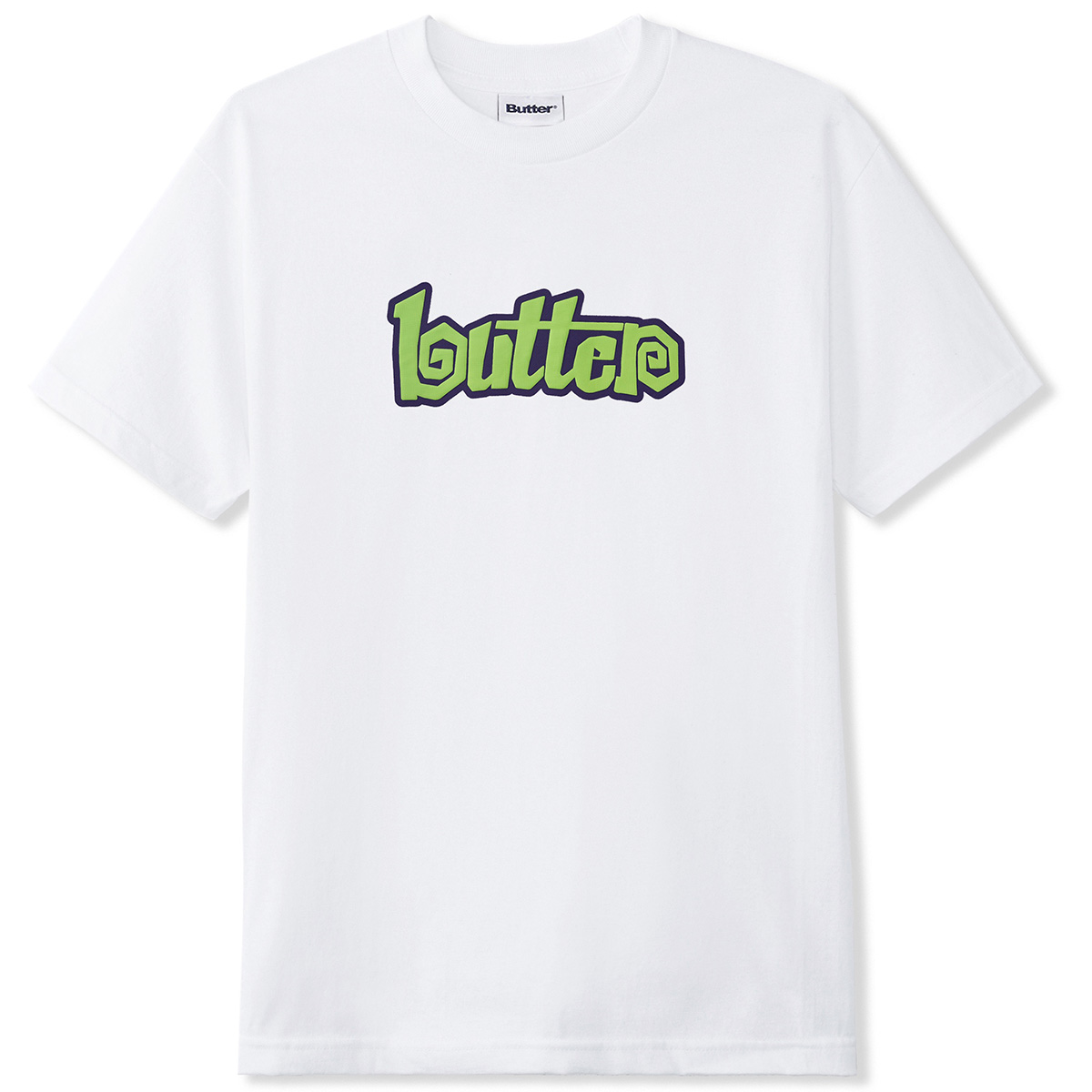 Butter Goods Swirl T-Shirt White Butter Goods Swirl T-Shirt White