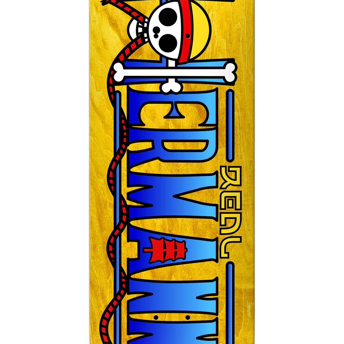 Real Hermann Stene Treasure Skateboard Deck True Fit 8.5