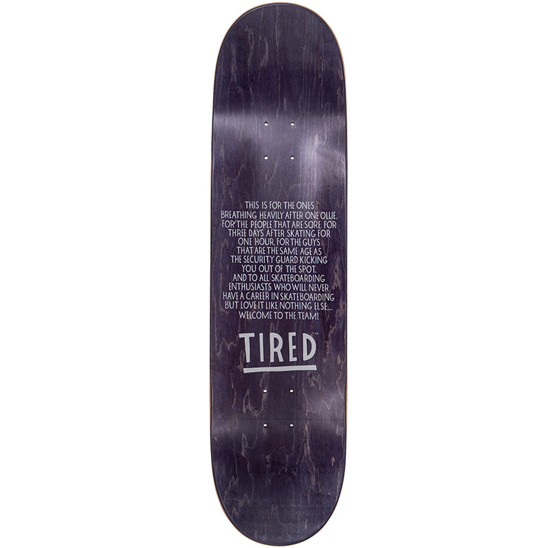 Tired Sad Referees Skateboard Deck 8.375 Tired Sad Referees Skateboard Deck 8.375