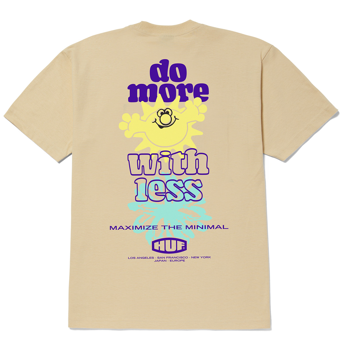 HUF Maximize T-Shirt Wheat HUF Maximize T-Shirt Wheat