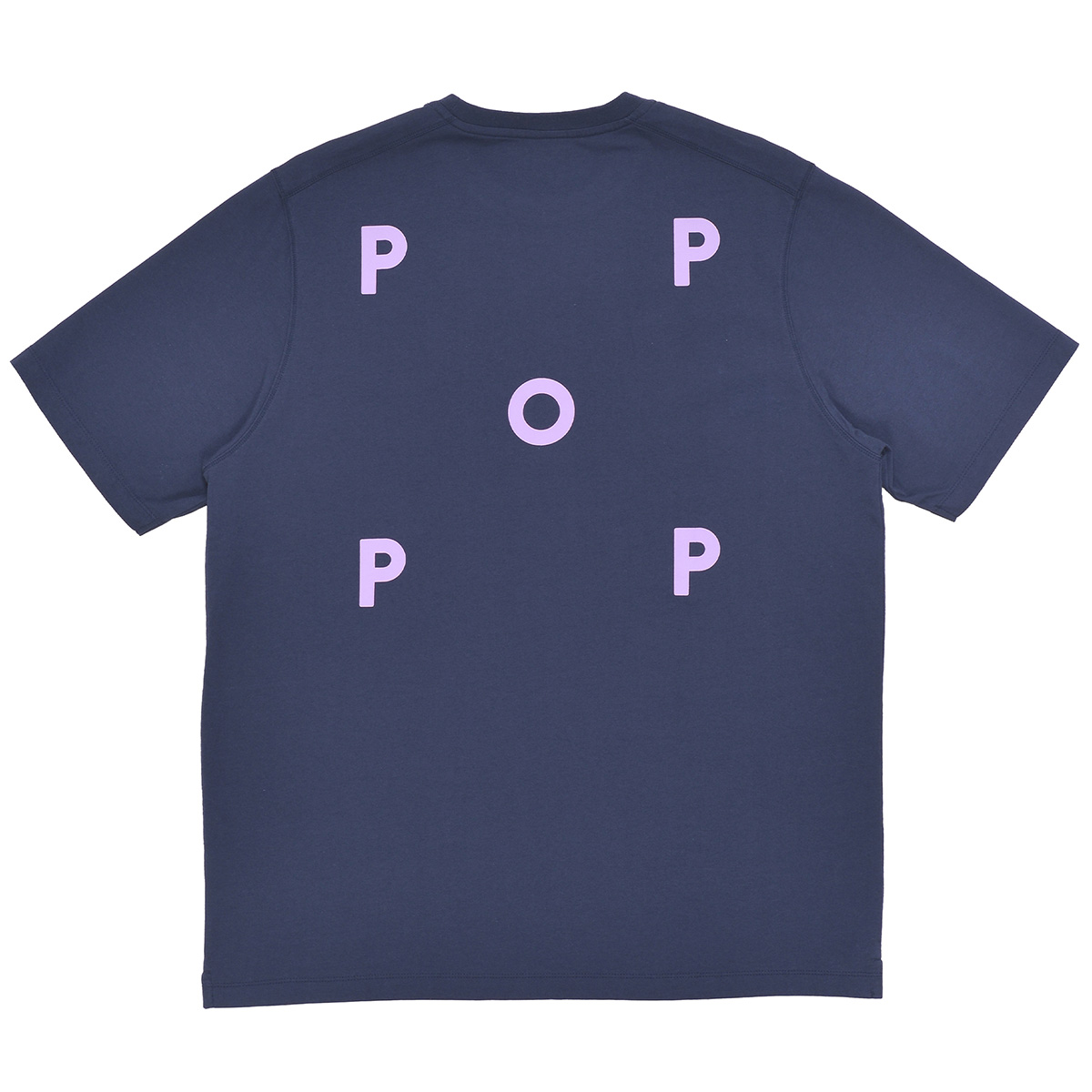 POP Logo T-Shirt Navy/Viola POP Logo T-Shirt Navy/Viola