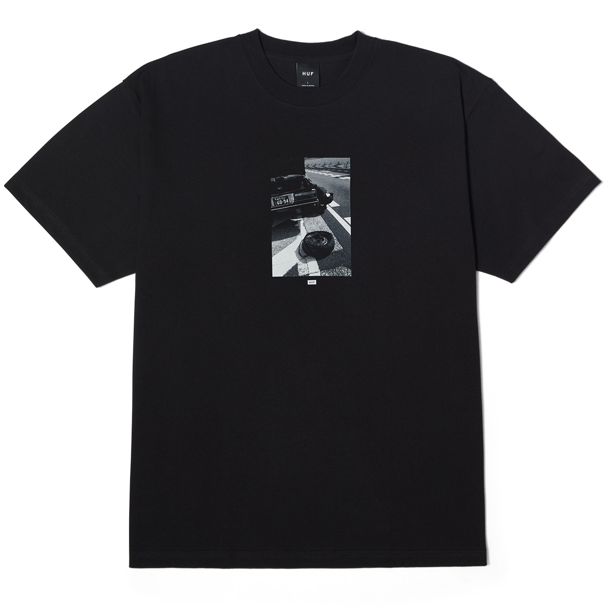 HUF Mason T-Shirt Black HUF Mason T-Shirt Black