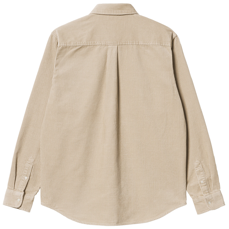 Carhartt WIP Madison Cord Shirt Wall/Black Carhartt WIP Madison Cord Shirt Wall/Black