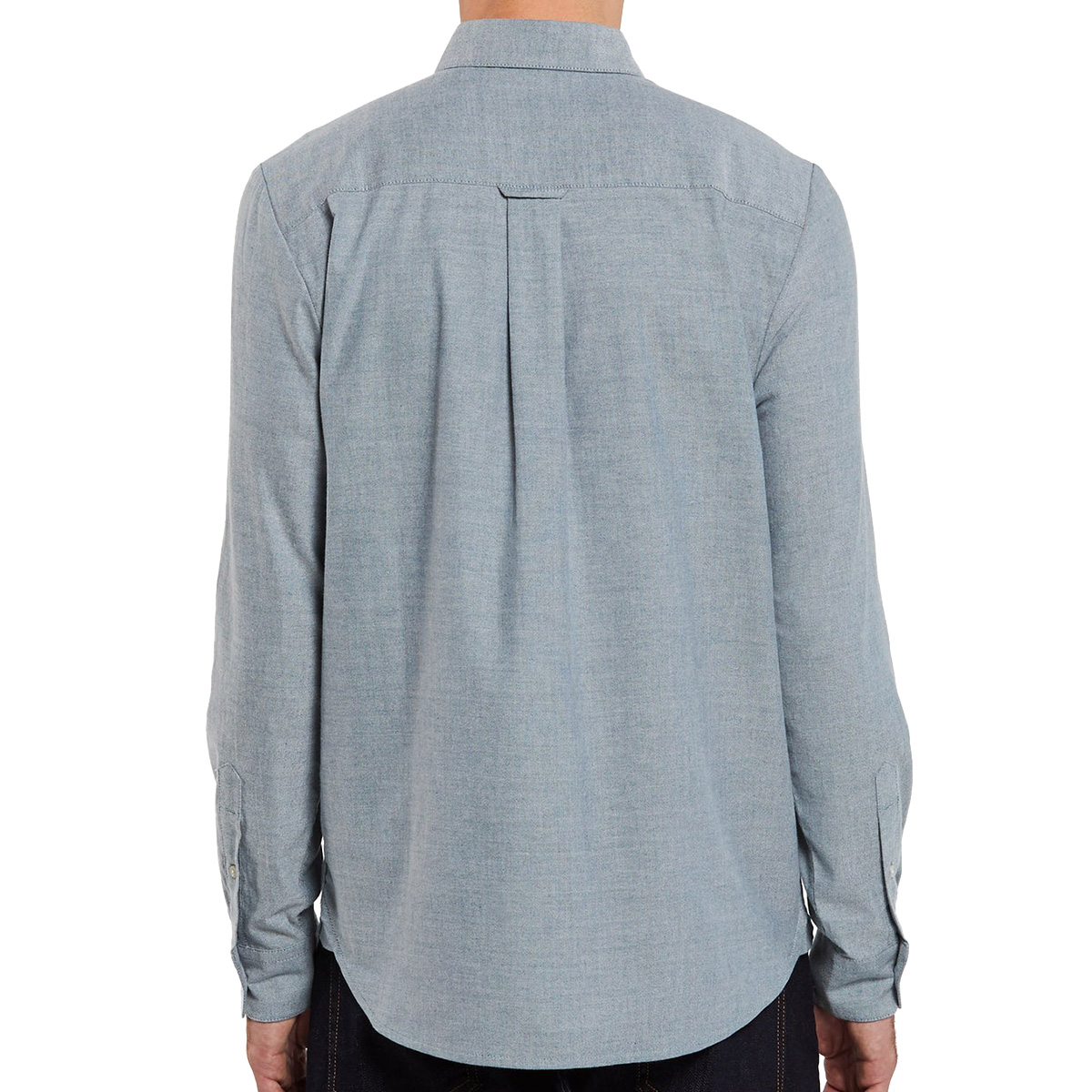 Volcom Oxford Stretch Longsleeve Shirt Rincon Blue