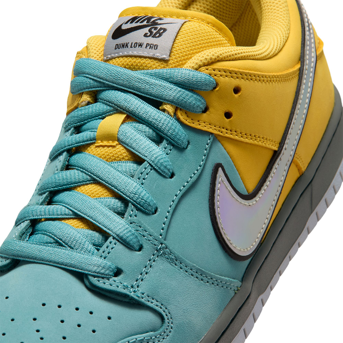 Nike SB Dunk Low Pro Lightening/Wolf Grey-Denim Turq-Iron Grey-Black