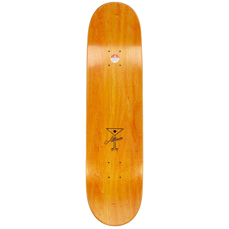 Alltimers Fortifying Zered Skateboard Orange 8.25 Alltimers Fortifying Zered Skateboard Orange 8.25