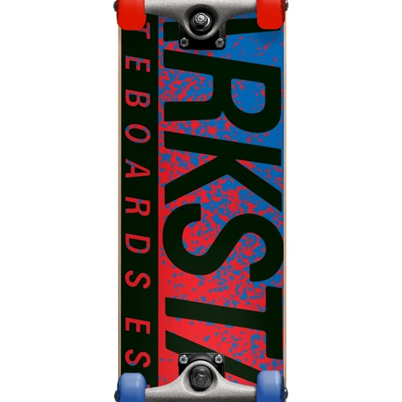 Darkstar Wordmark First Push Complete Skateboard Red/Blue 8.0 Darkstar Wordmark First Push Complete Skateboard Red/Blue 8.0