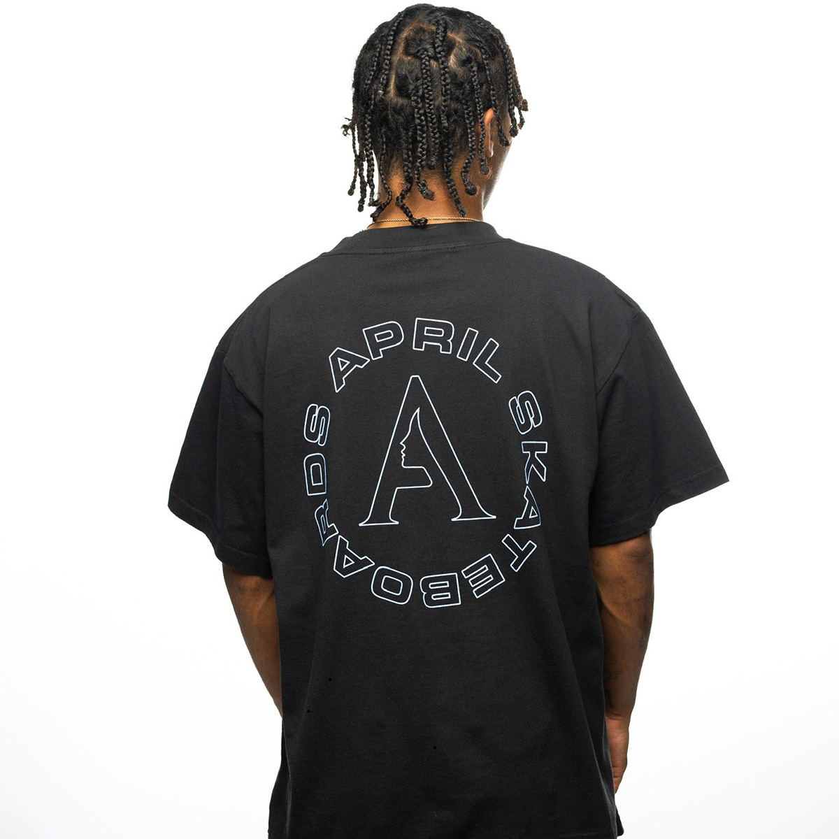 April Full Circle T-shirt Black April Full Circle T-shirt Black