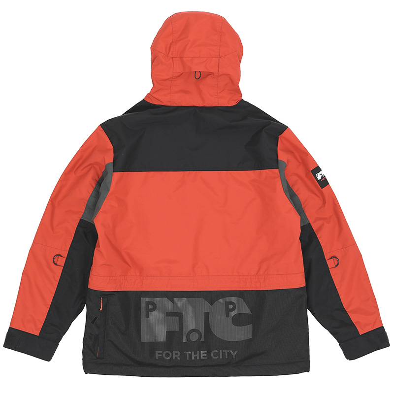 FTC x Pop Trading Company Jacket Orange/Black FTC x Pop Trading Company Jacket Orange/Black