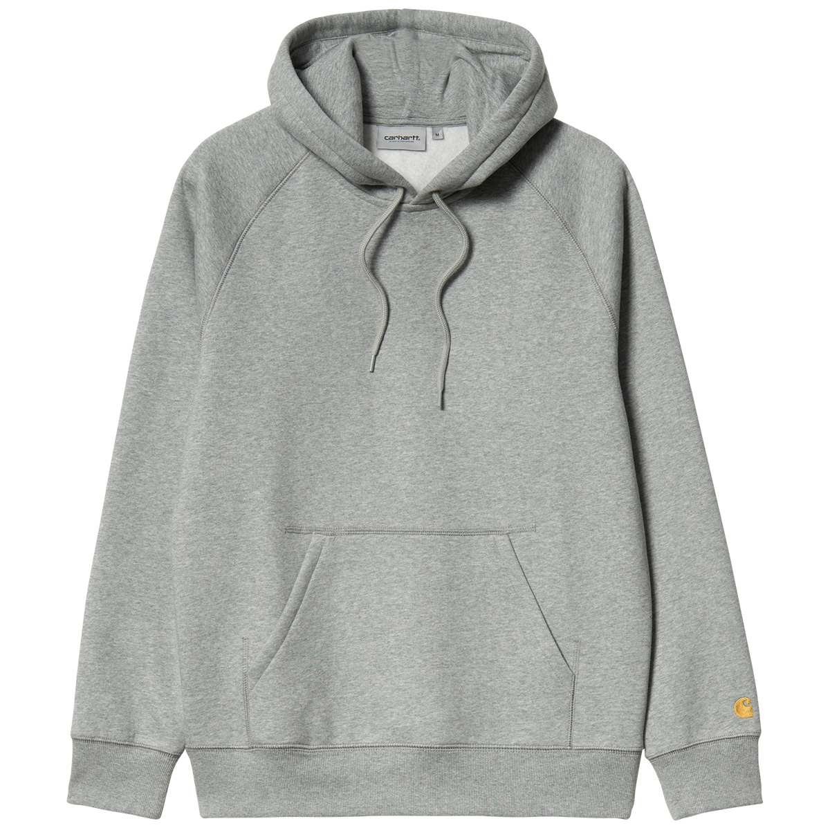 Carhartt WIP Hooded Chase Sweater Grey Heather/Gold