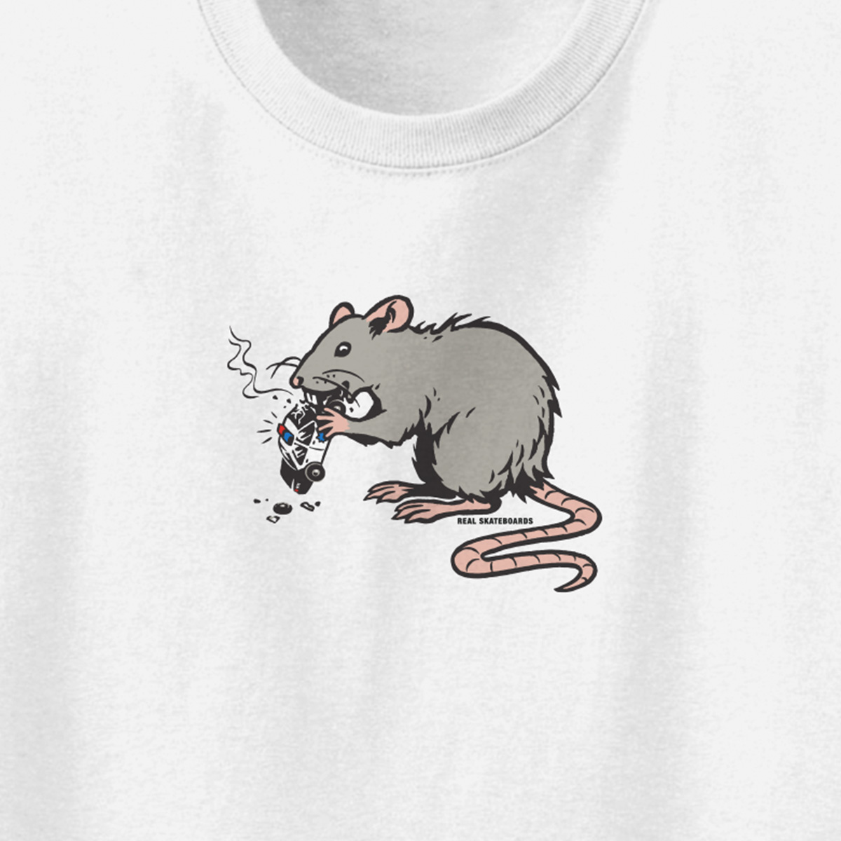 Real Street Cleaner T-Shirt White Real Street Cleaner T-Shirt White