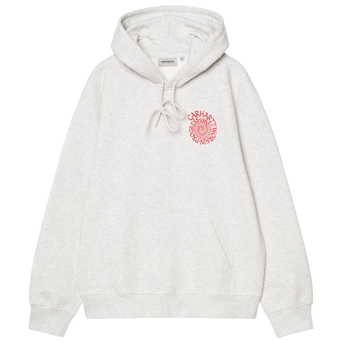 Carhartt WIP Spiral Hooded Sweater Ash Heather