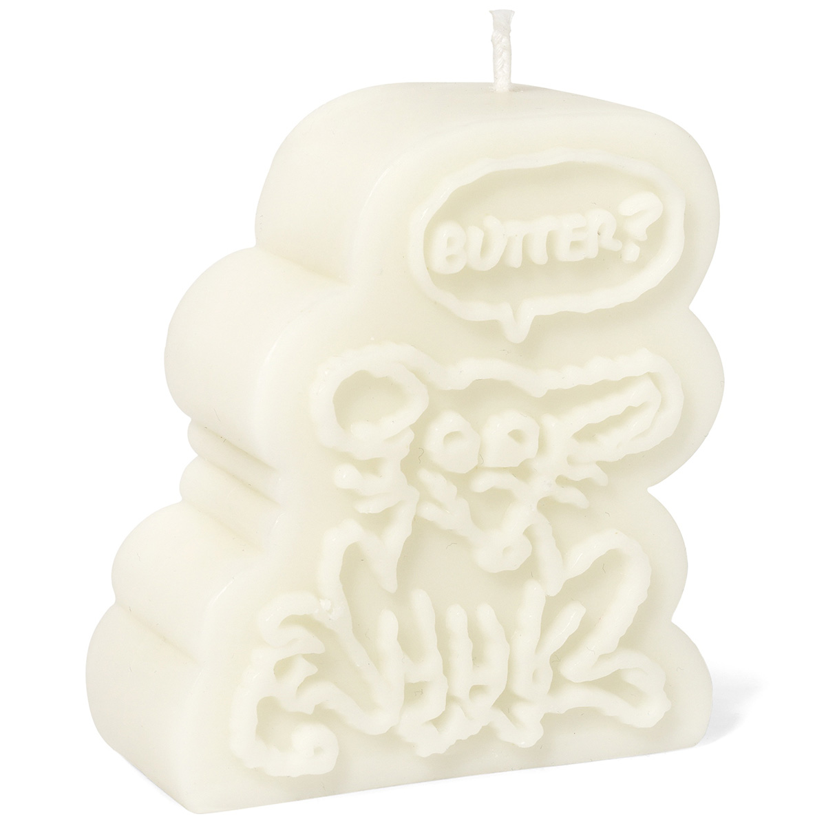 Butter Goods Rodent Candle White