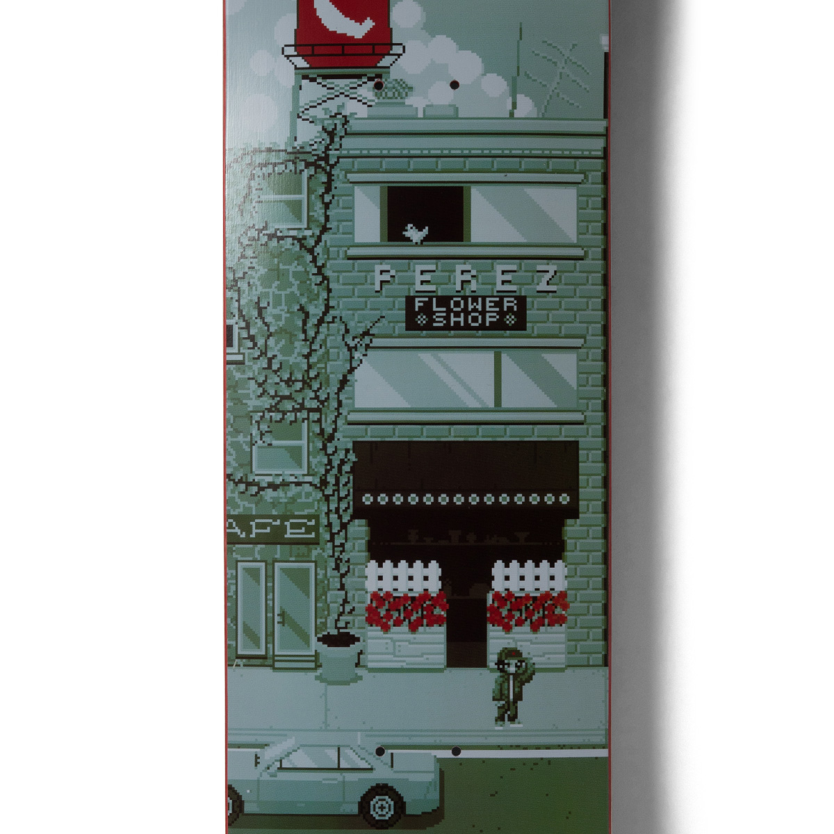 Chocolate Perez Pixel City Skateboard Deck 8.4 Chocolate Perez Pixel City Skateboard Deck 8.4