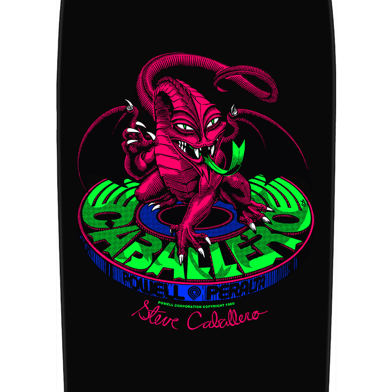 Powell Peralta Caballero Bones Brigade Series 14 Skateboard Deck Blacklight 10.0 Powell Peralta Caballero Bones Brigade Series 14 Skateboard Deck Blacklight 10.0