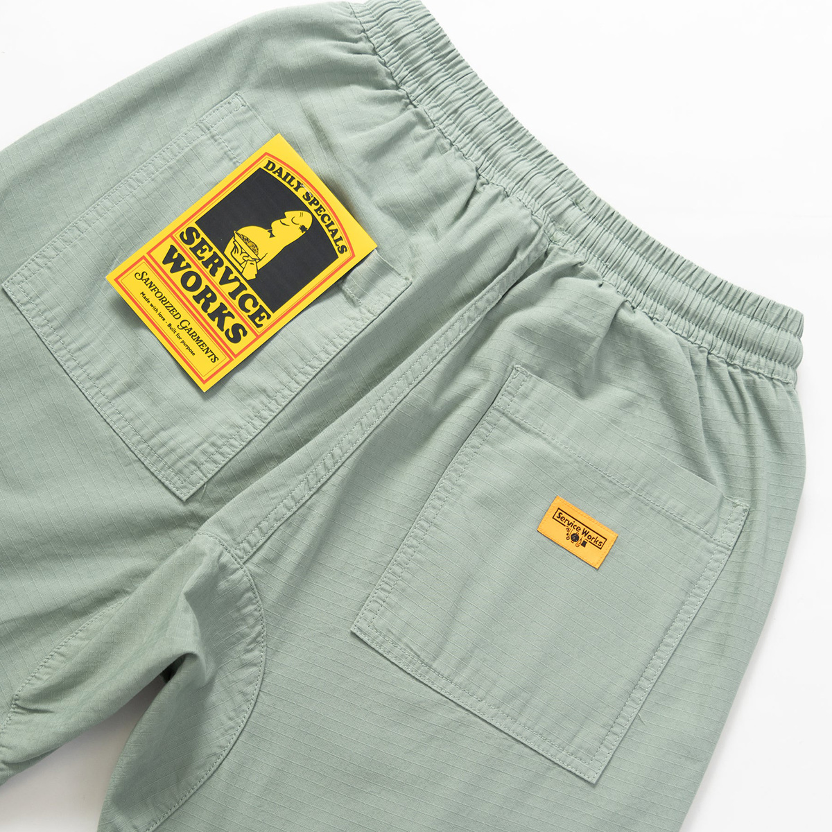 Service Works Ripstop Chef Short Sage Service Works Ripstop Chef Short Sage