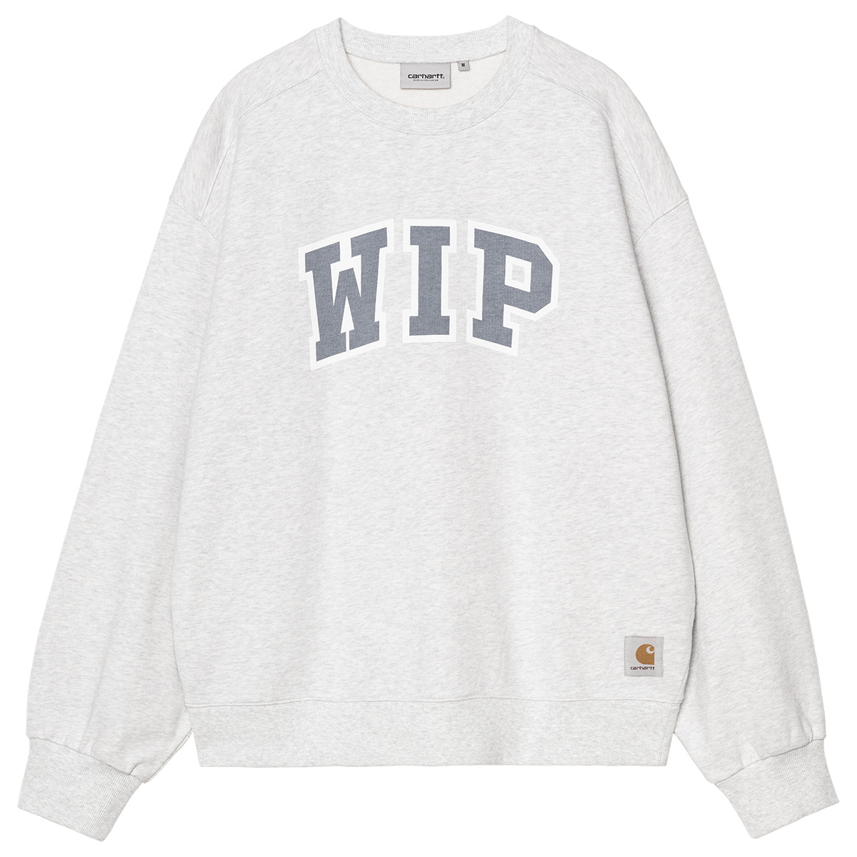 Carhartt WIP WIP III Sweater Ash Heather Heavy Stone Wash