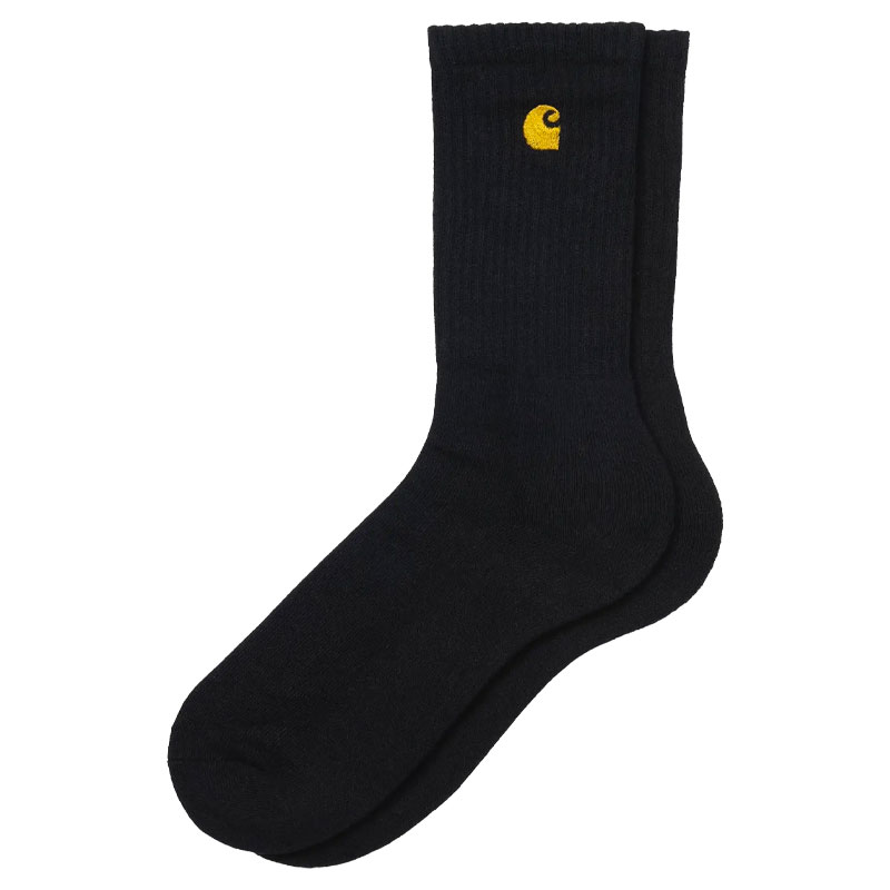 Carhartt WIP Chase Socks Black/Gold