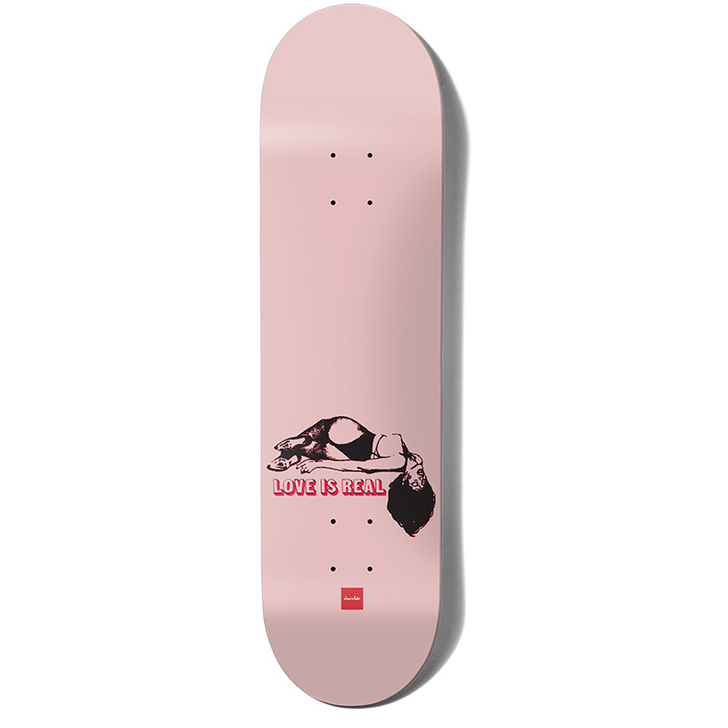 Chocolate Trahan Love Is Real Skateboard Deck 8.25