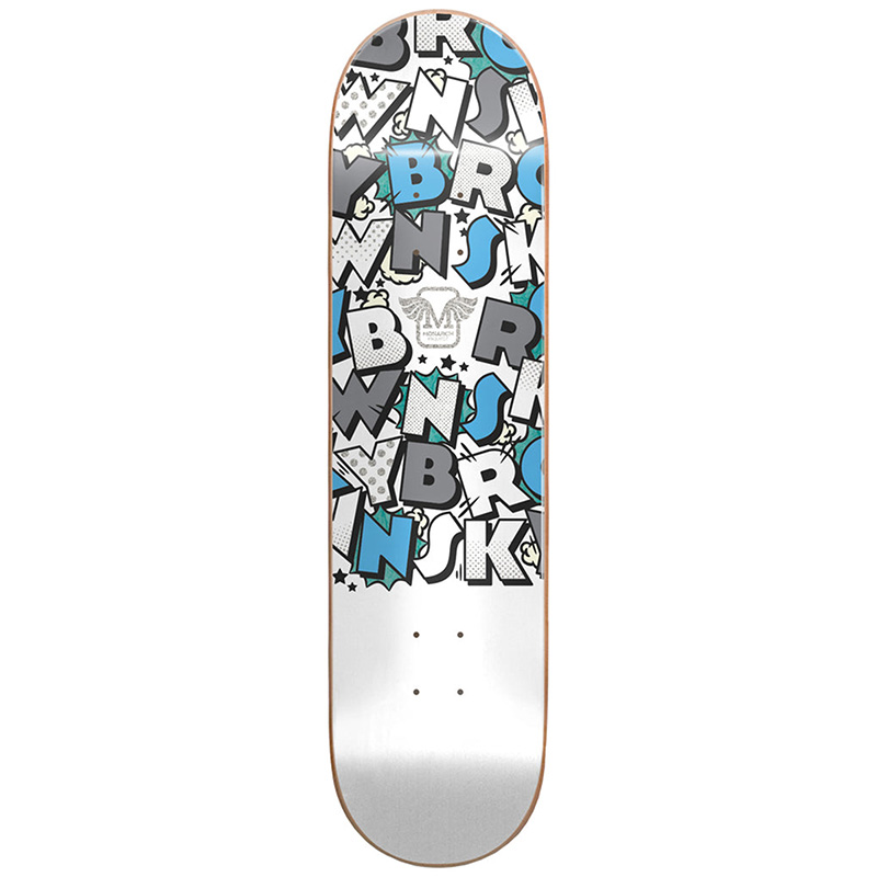 Monarch Project Sky Rialto R7 Skateboard Deck Turquoise 7.5