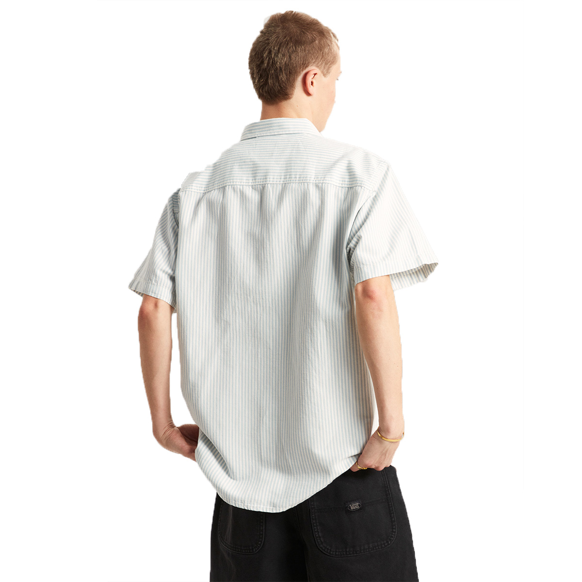 Vans Lawson Stripe Shirt Dawn Mist/Marshmallow