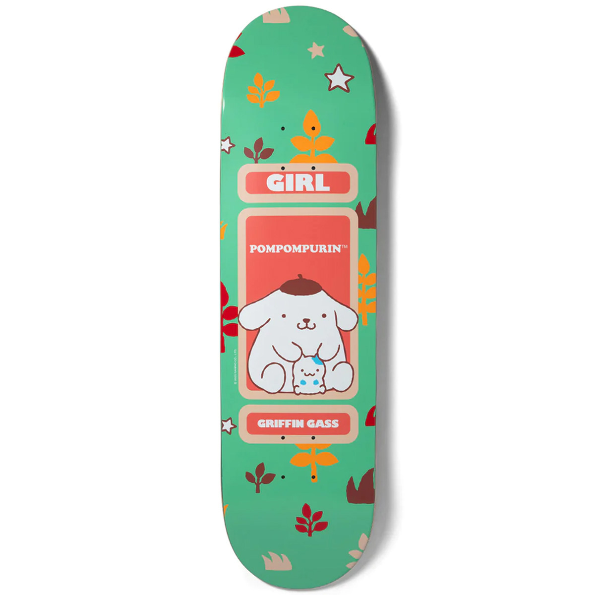 Girl x Hello Kitty & Friends Gass Sanrio Friends Skateboard Deck 8.25 Girl x Hello Kitty & Friends Gass Sanrio Friends Skateboard Deck 8.25