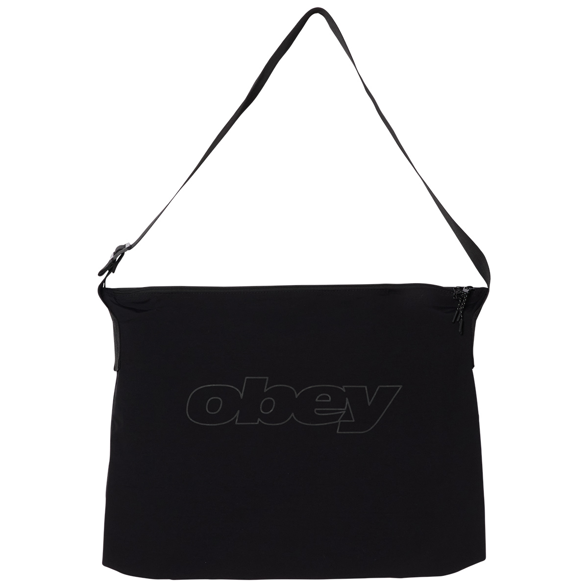 Obey Explorer Messenger Bag Black