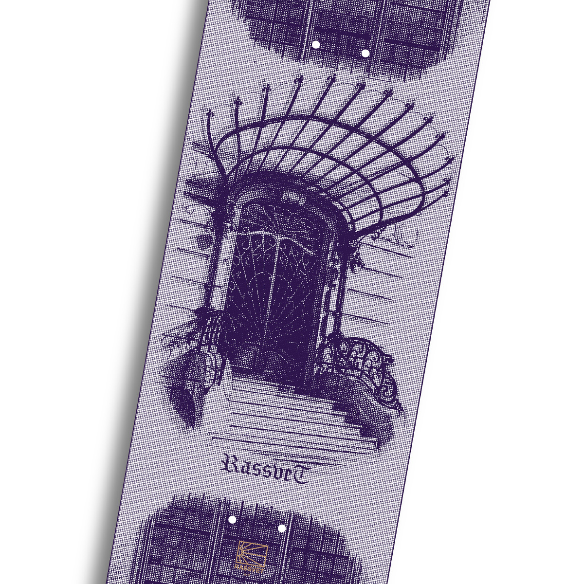 Rassvet Lilian Fev Facade Purple Skateboard Deck  8.3
