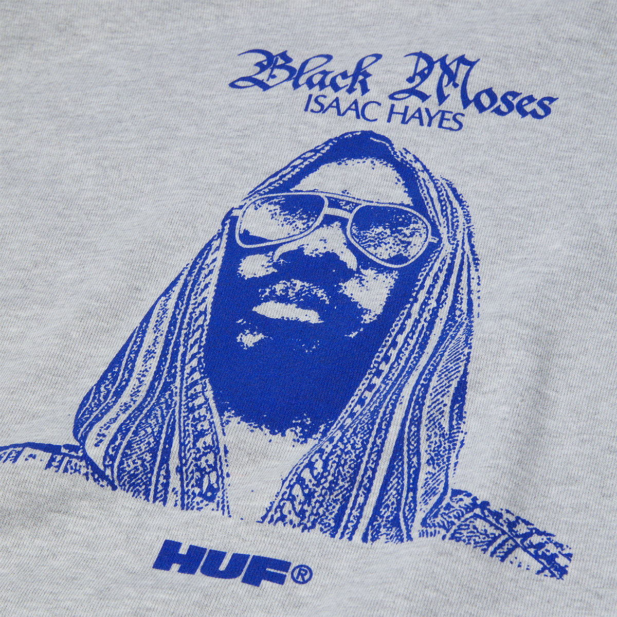 HUF Black Moses Hooded Sweater Ash