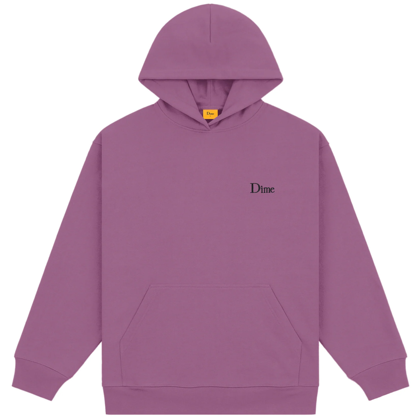 Dime Classic Small Logo Hoodie Violet