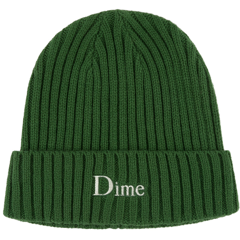 Dime Classic Fold Beanie Ivy Green