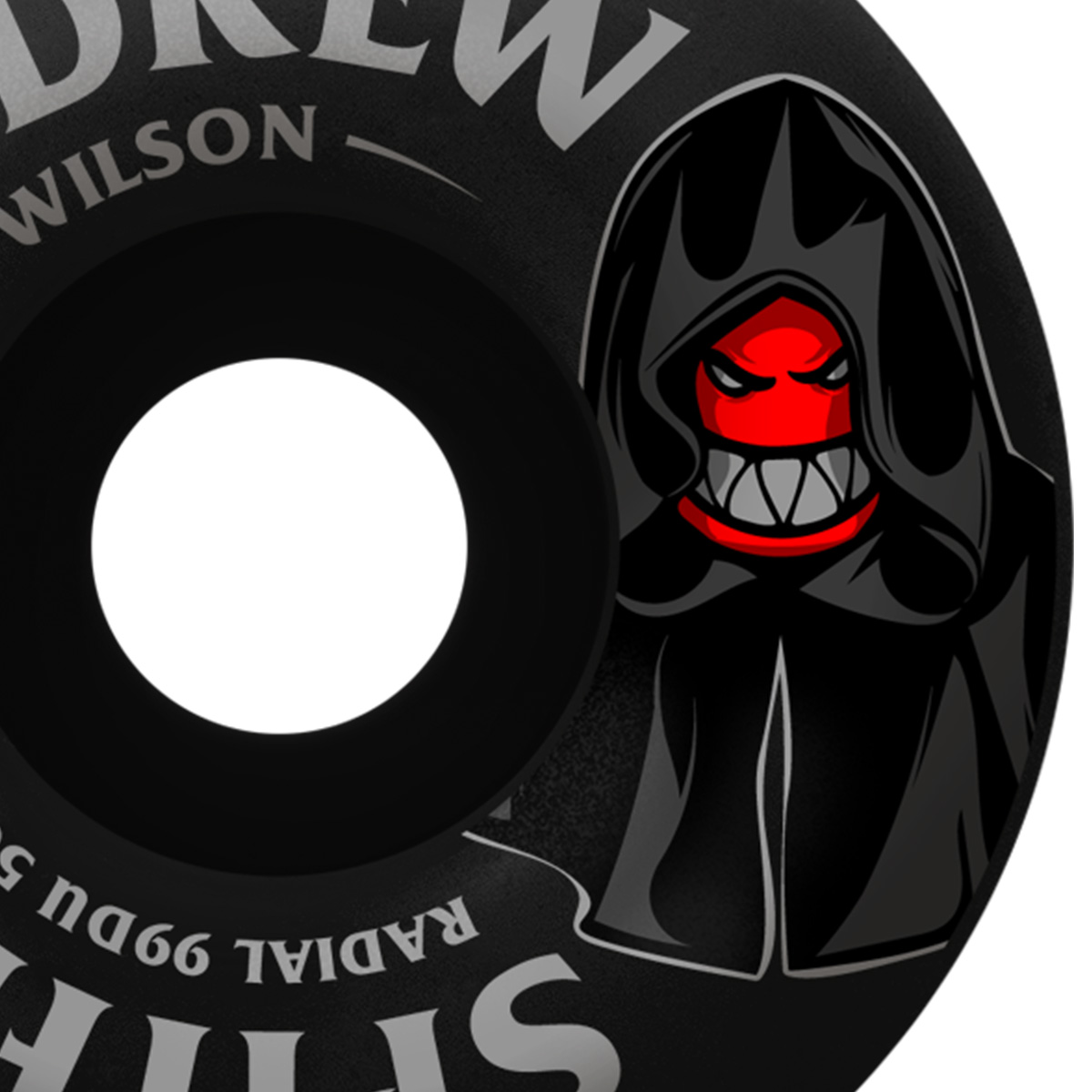 Spitfire Formula Four Andrew Wilson Burn Squad Radial Wheels Black 99D 56mm