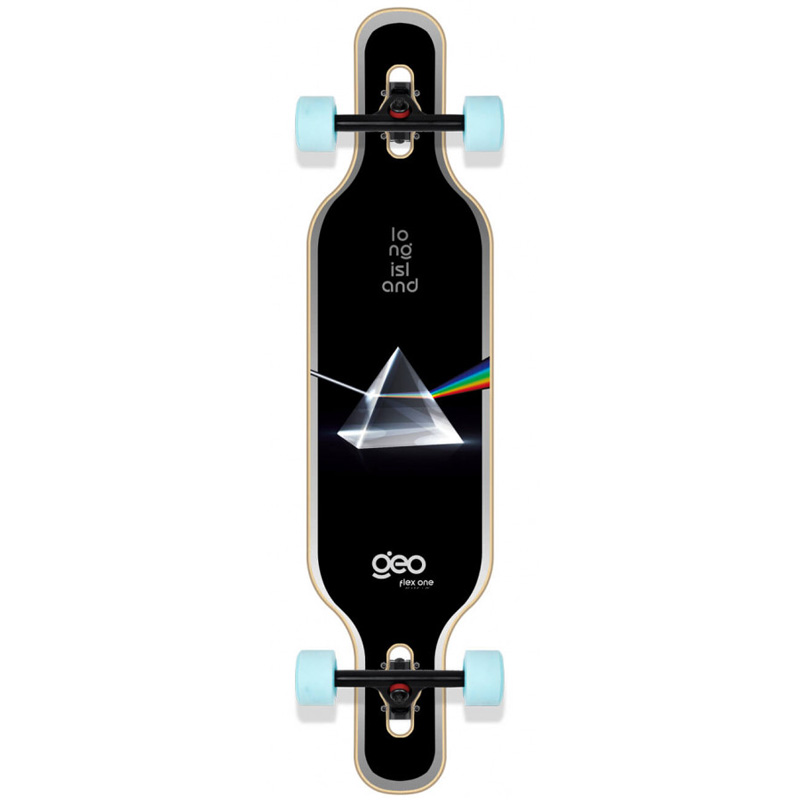 Long Island Geo Drop Through Fiber Complete Longboard Flex 1. 40.0