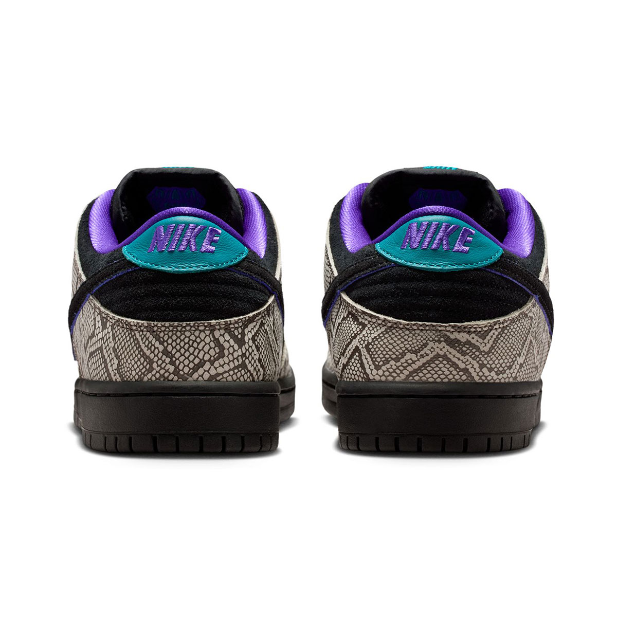 Nike SB Dunk Low Pro String/Black-Brt Spruce-Fierce Purple-Dk Russet-Black