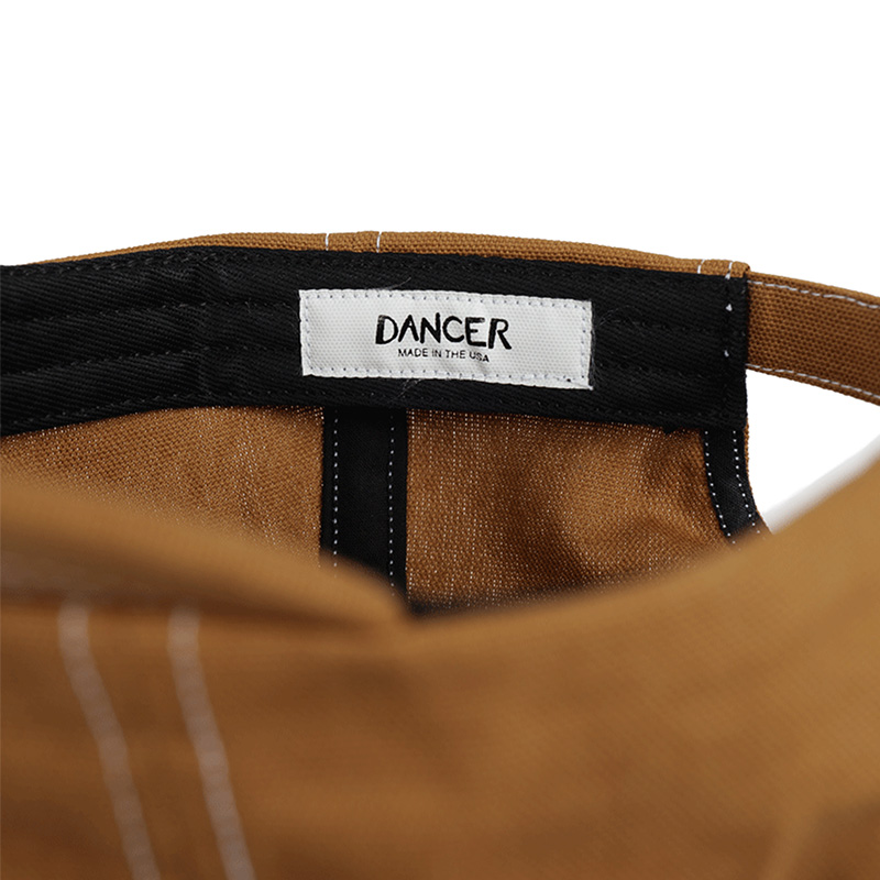 Dancer OG Logo Dad Cap Camel/White
