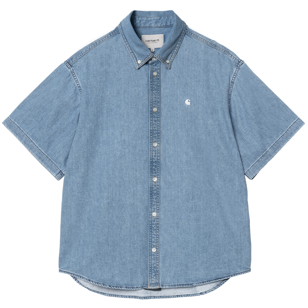 Carhartt WIP Lucas Shirt Blue Bleached Carhartt WIP Lucas Shirt Blue Bleached