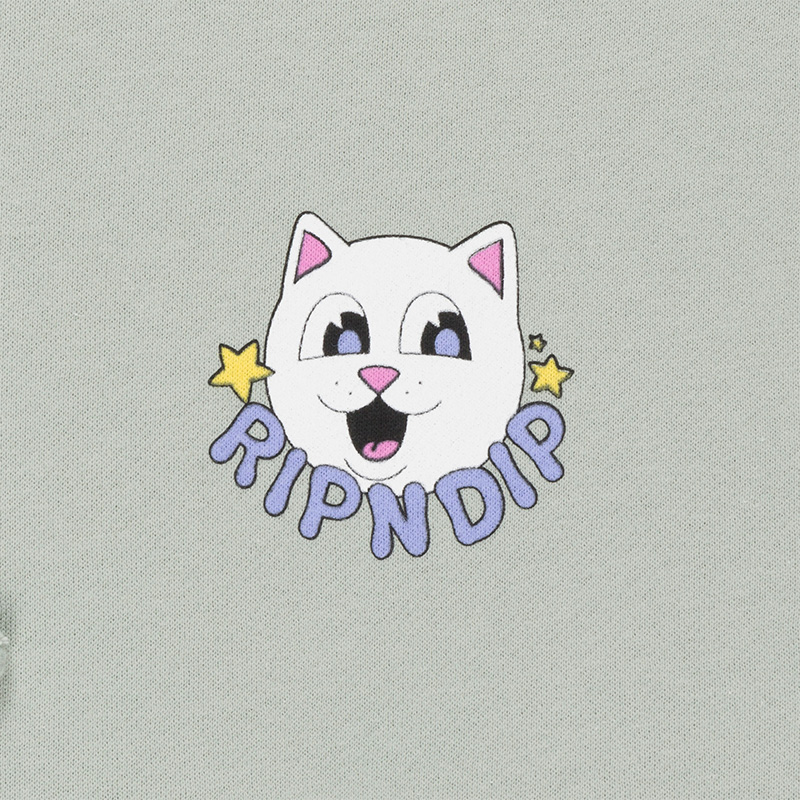 RIPNDIP So Mushroom Hoodie Sage RIPNDIP So Mushroom Hoodie Sage